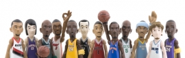 韩国玩偶设计师NBA艺术Q版公仔NBA Art toy series